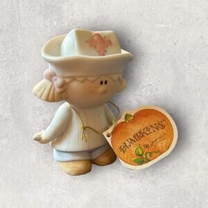 Bumpkins bisque Little girl NURSE figurine with tag